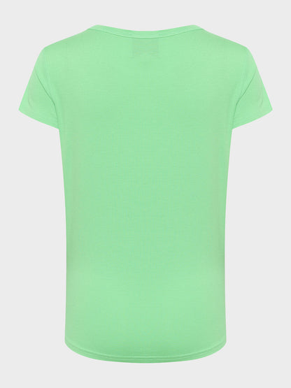 16 The Modal Irish Green Tee by My Essential Wardrobe