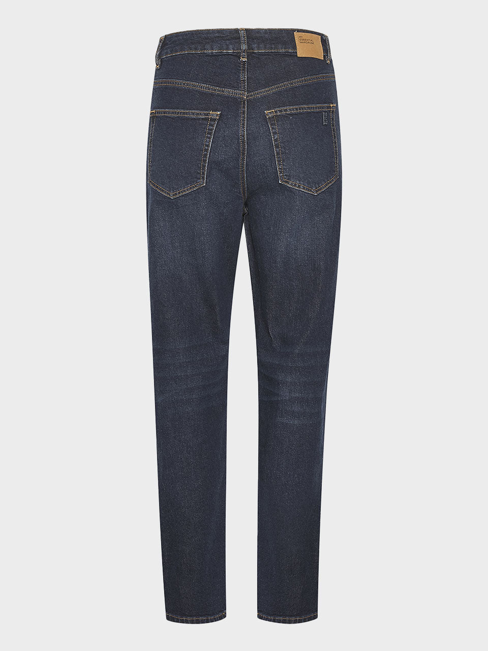 Dark Blue 34 The Mom 107 Xhigh Straight Jeans by My Essential Wardrobe