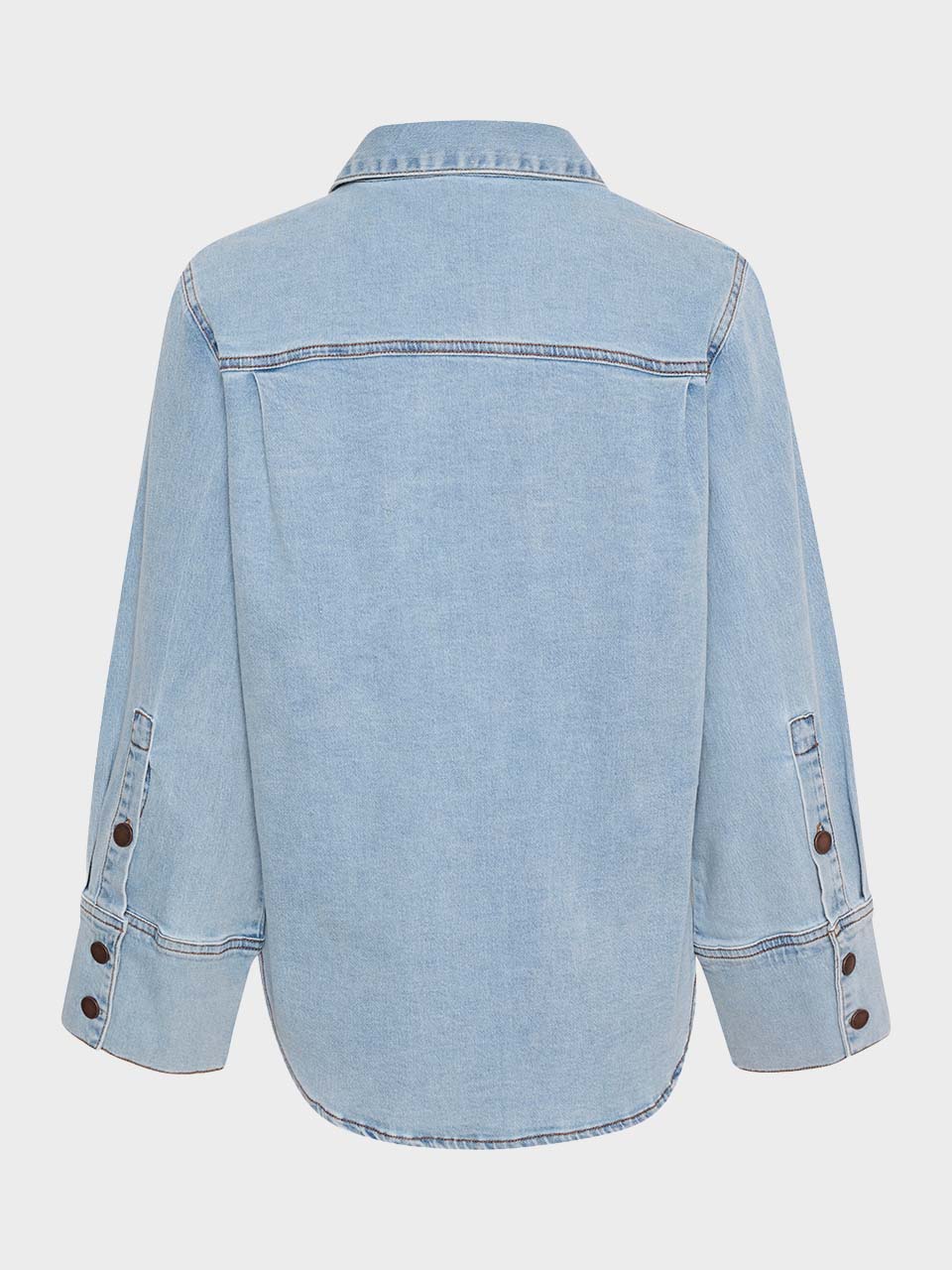 Light Blue Wash Lara Sofia Shirt by My Essential Wardrobe