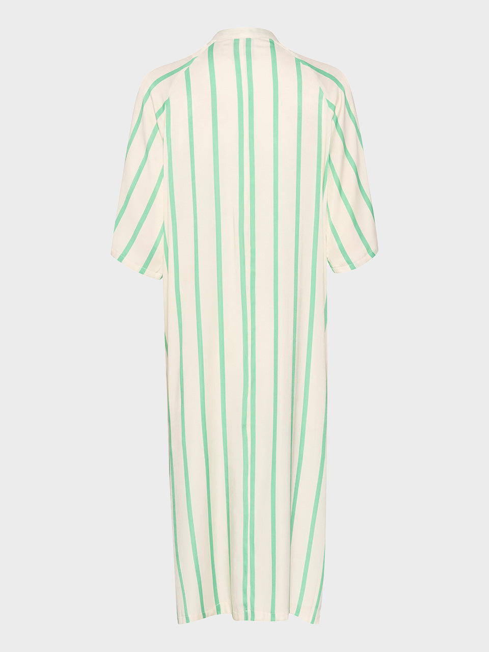 My Essential Wardrobe MiaMW Shirt in Off White W. Green Stripe