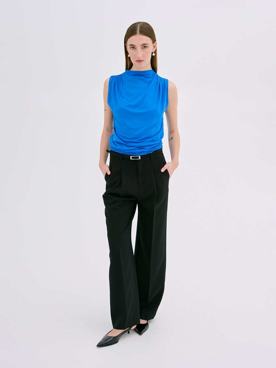 Directoire Blue VistaMW Top by My Essential Wardrobe