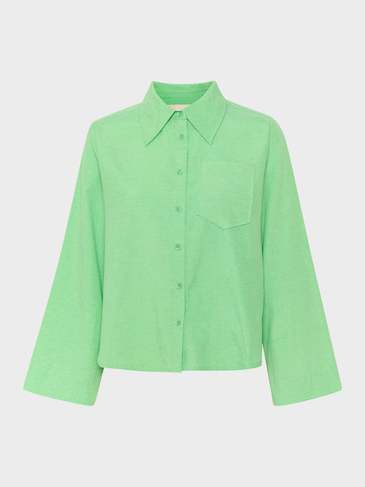 Irish Green ZeniaMW Shirt by My Essential Wardrobe