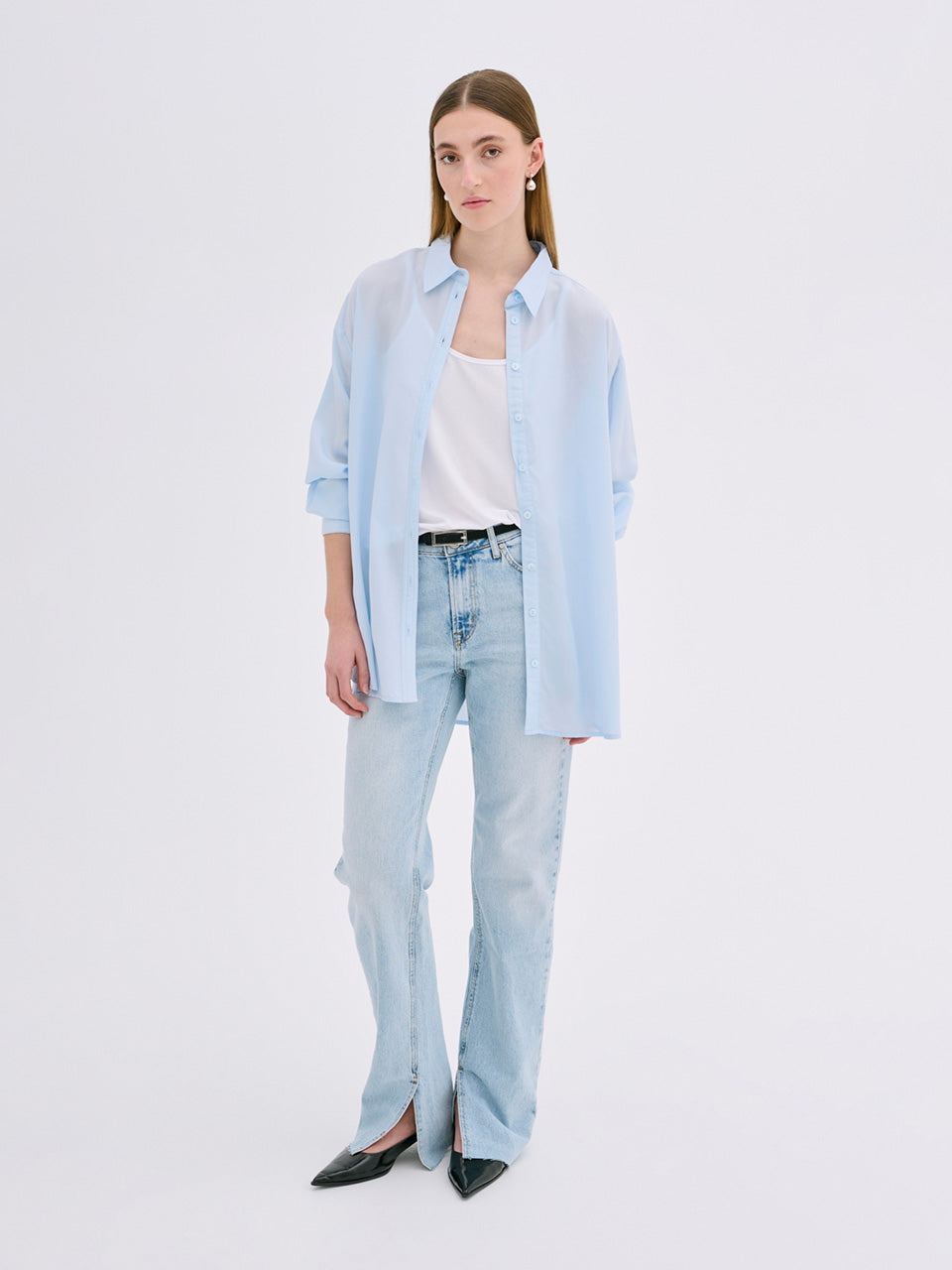 Light Blue TullaMW Shirt by My Essential Wardrobe