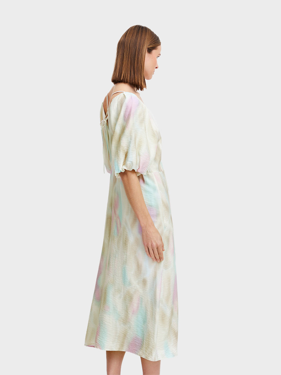 Blue Tint Mix Ihamma Dress by b.young