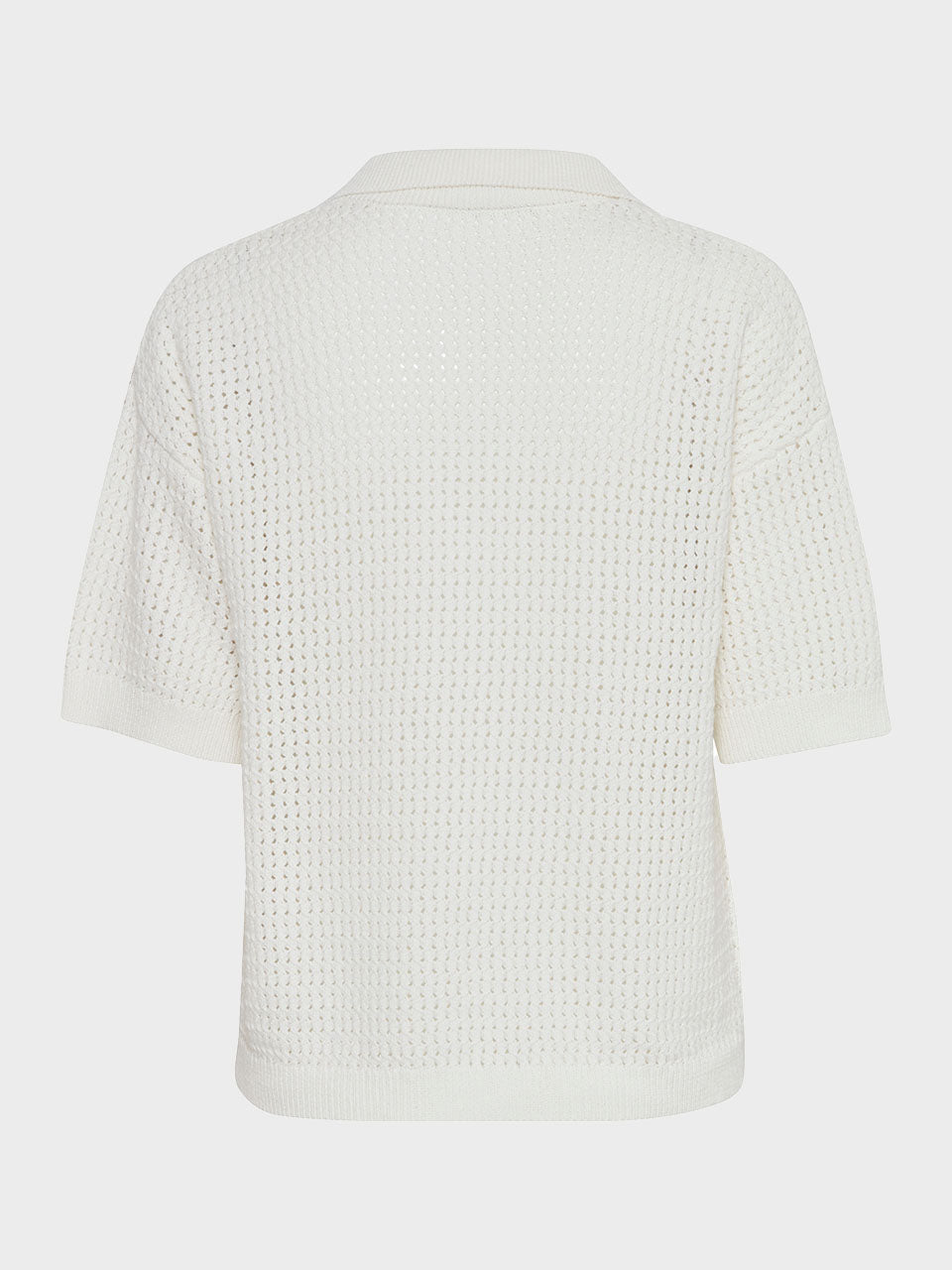 Marshmallow Magio Polo Jumper by b.young