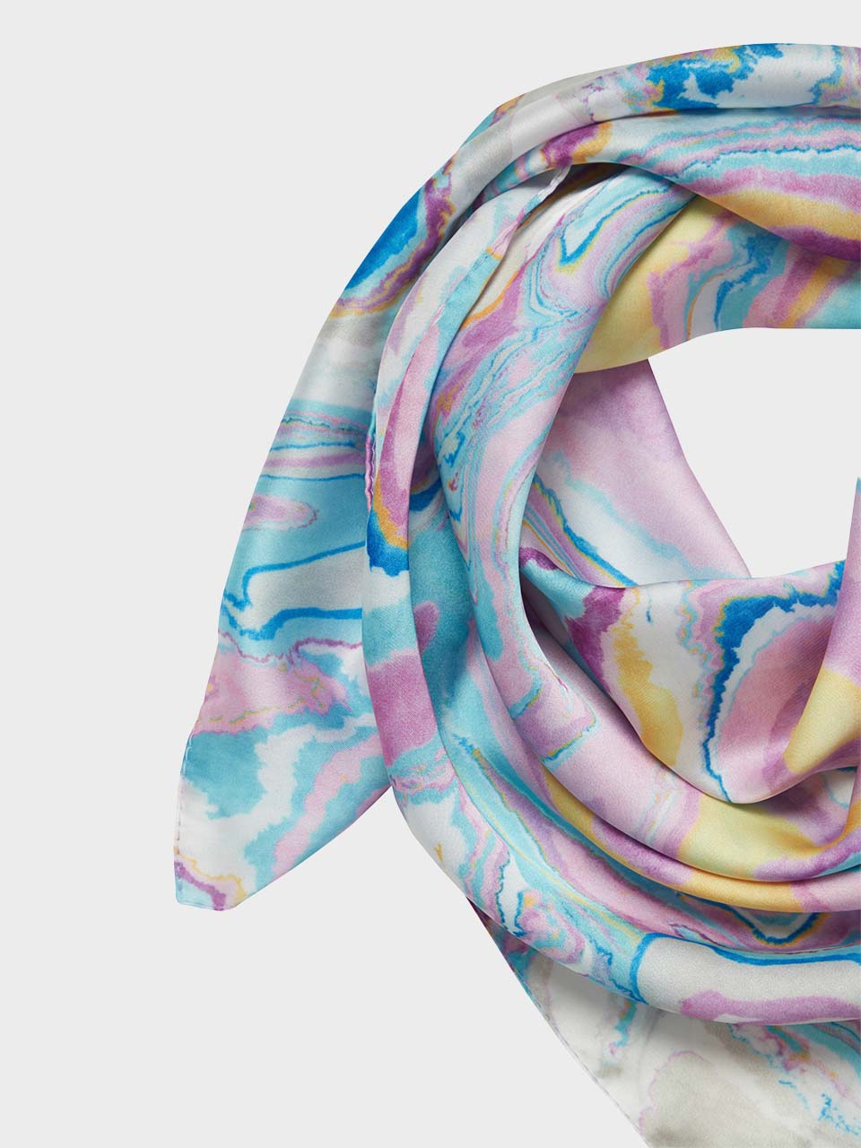 Angel Blue Mix Bavelsa Scarf by b.young