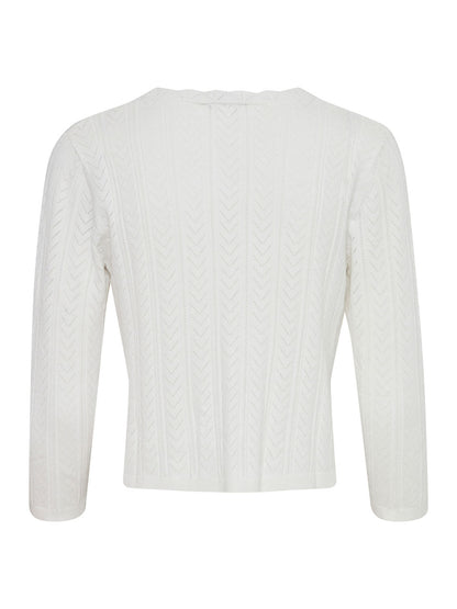 Marshmallow Byomanja Cardigan by b.young