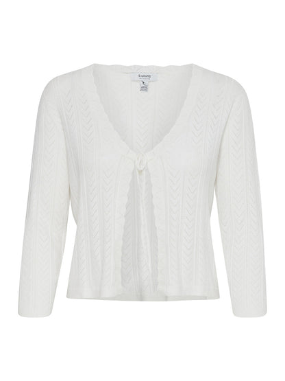 Marshmallow Byomanja Cardigan by b.young