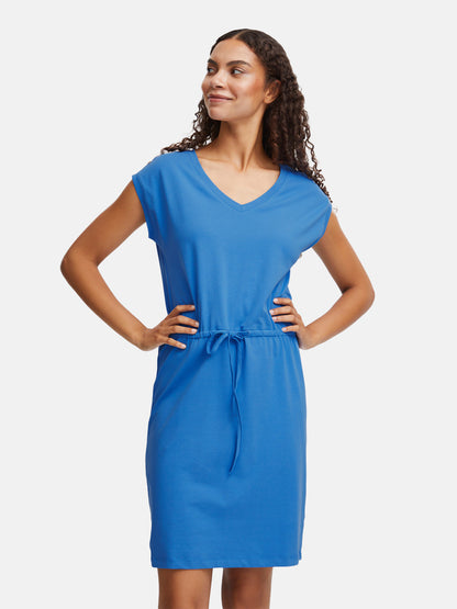 Blue Midi Dress by B Young