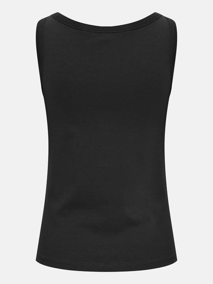 Black BYPANDINNA Vest Top by B Young