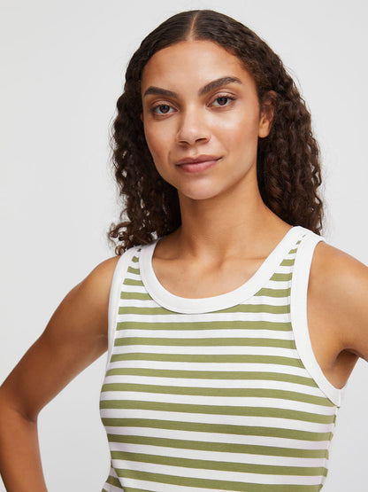 Olivine Mix BYPANDINA Vest Top by B Young