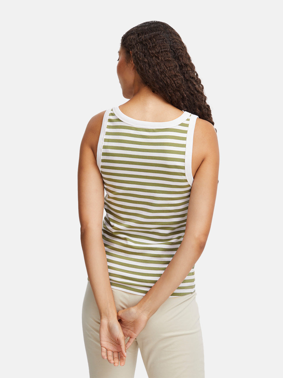 Olivine Mix BYPANDINA Vest Top by B Young