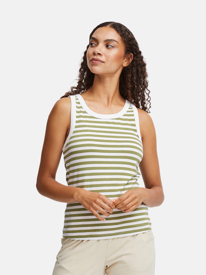 Olivine Mix BYPANDINA Vest Top by B Young