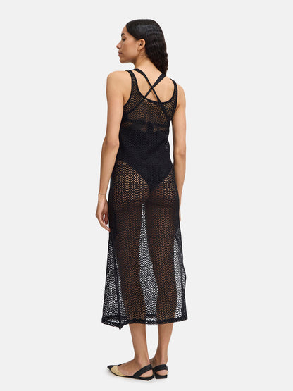 BYMilon Black Knee Length Dress by B Young