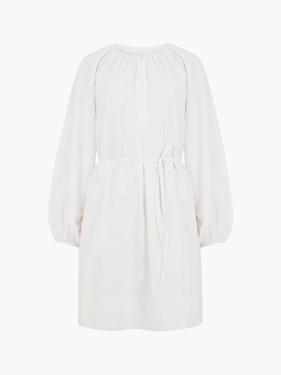 Linen White Alora Zip Dress by French Connection