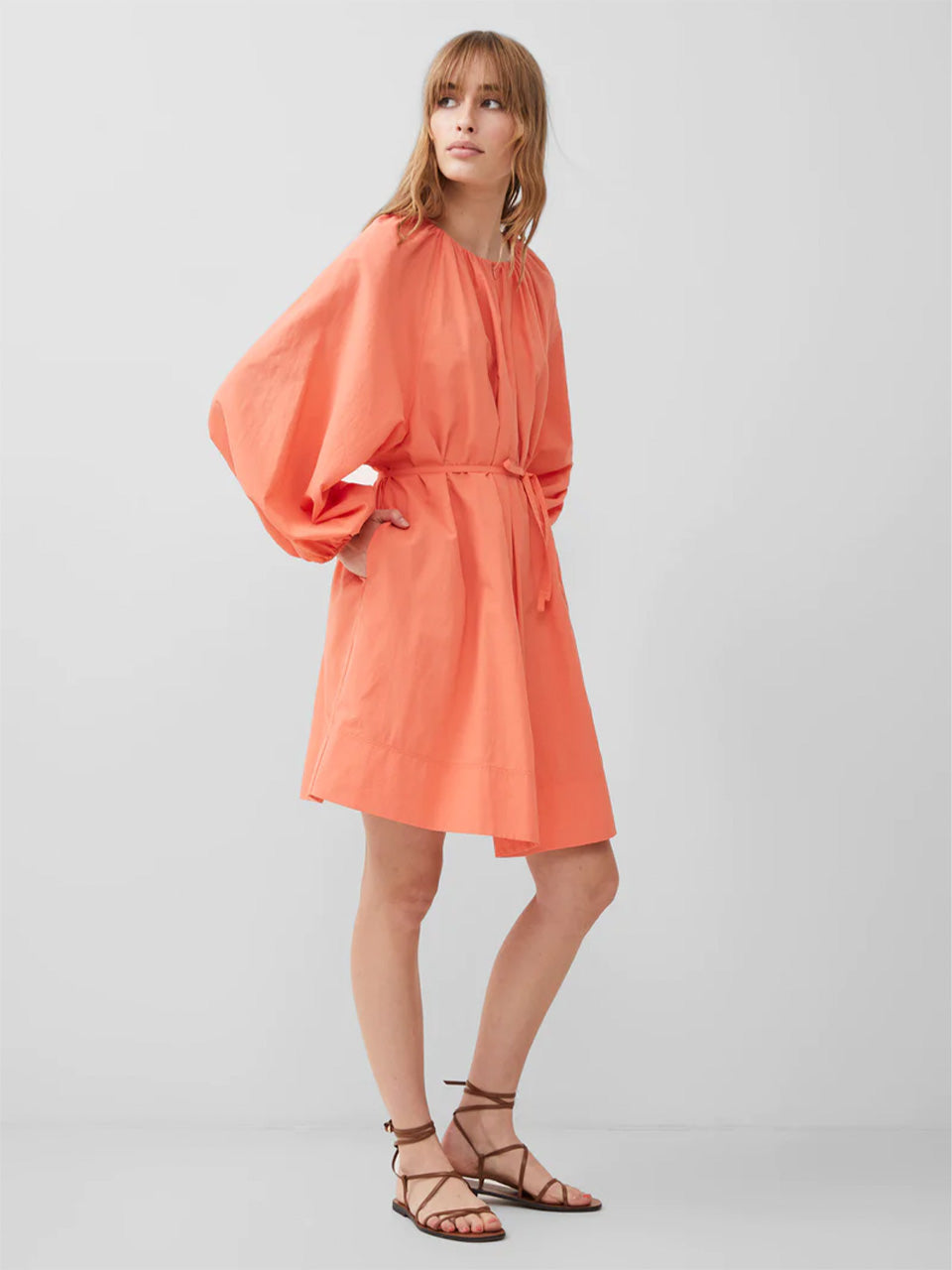 Coral Flora Zip Dress by French Connection