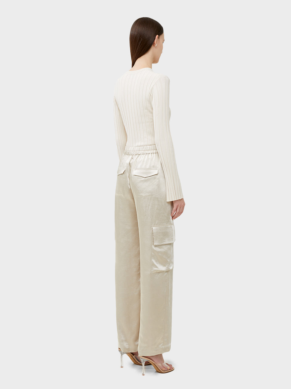 Silver Lining Chloetta Cargo Trousers by French Connection