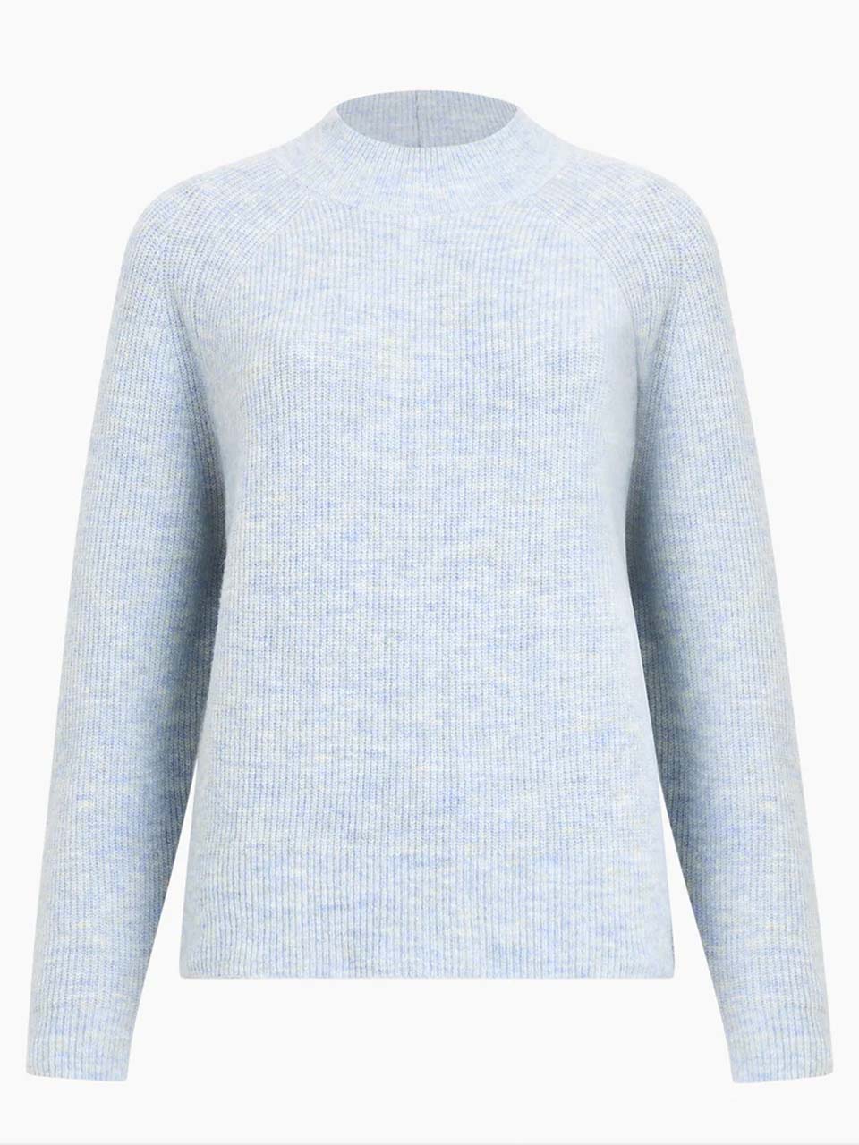 Corfu Blue Carice Recycled Knit Jumper by Great Plains