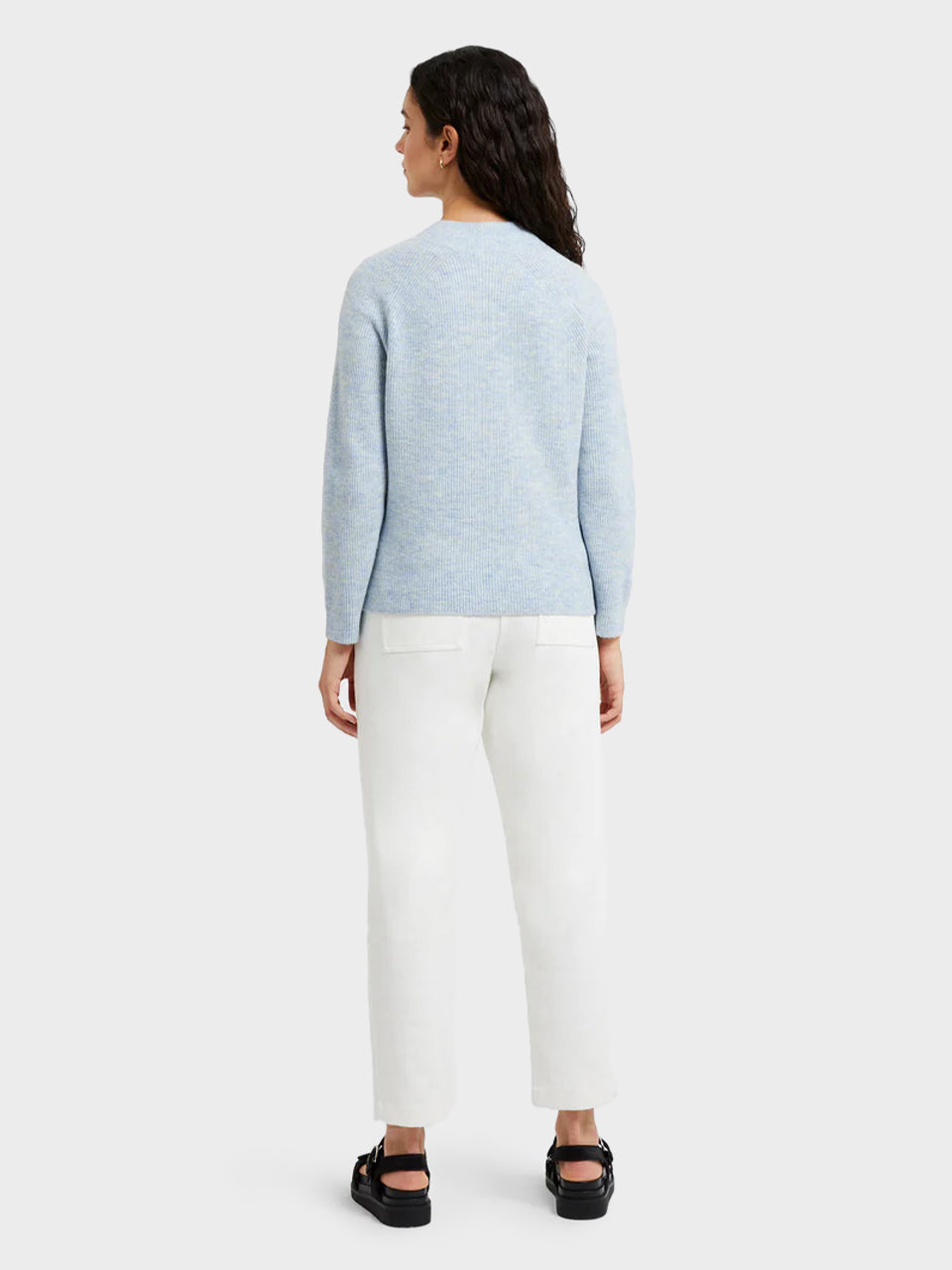 Corfu Blue Carice Recycled Knit Jumper by Great Plains