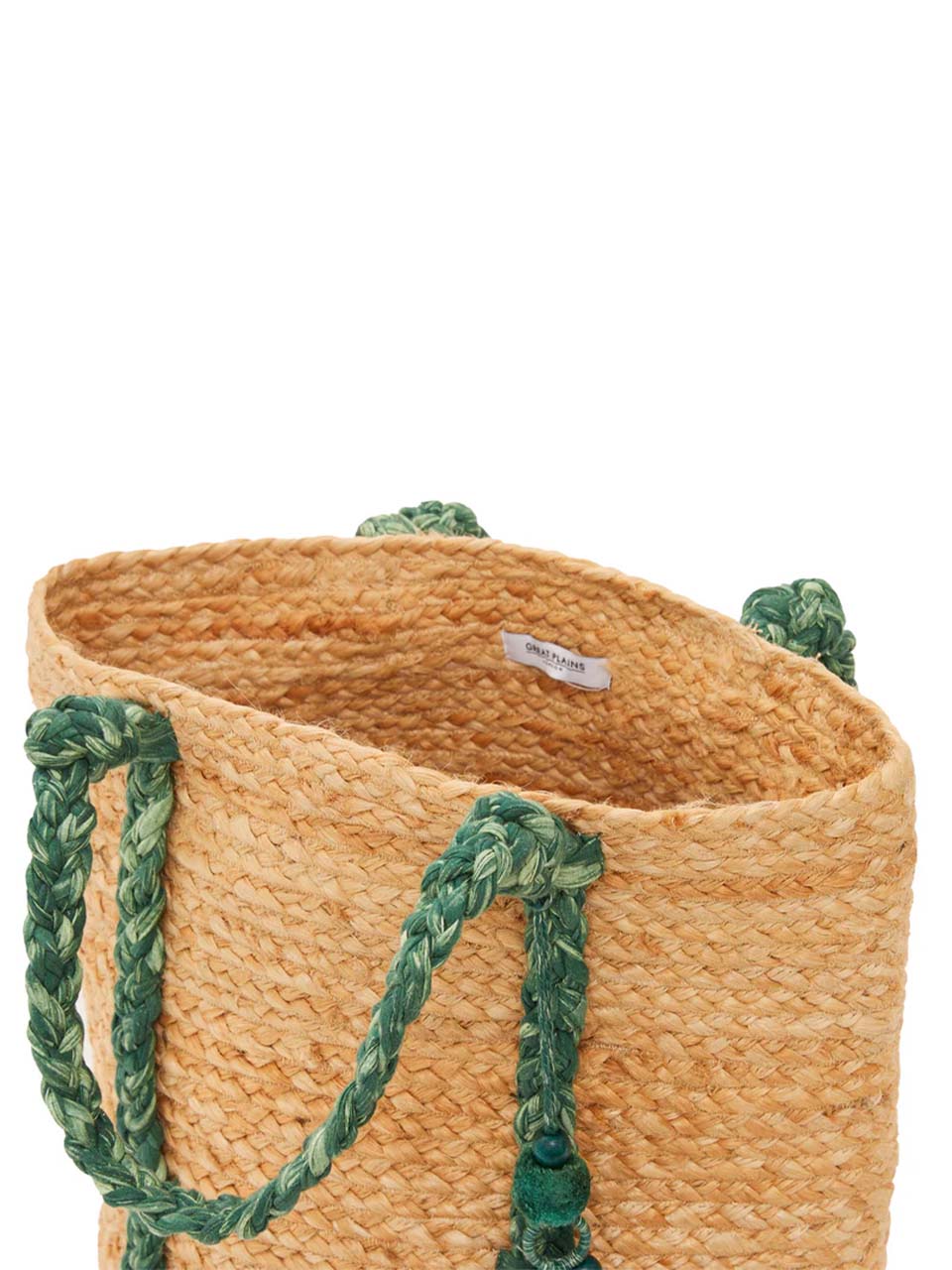 Mutli Coloured Bora Texture Basket Bag by Great Plains