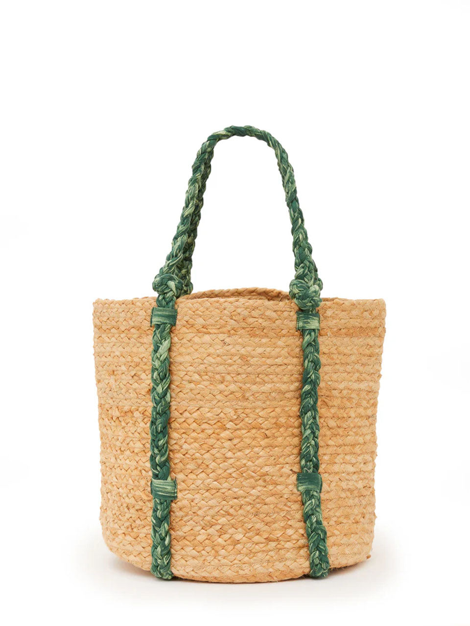 Mutli Coloured Bora Texture Basket Bag by Great Plains