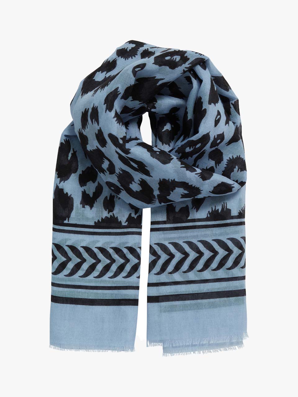 B.Young Vesma Scarf, Vista Blue Mix