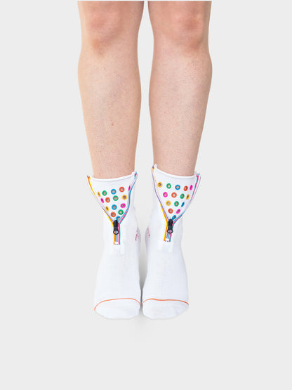 Colour Hoop Socks by Atypical Attire