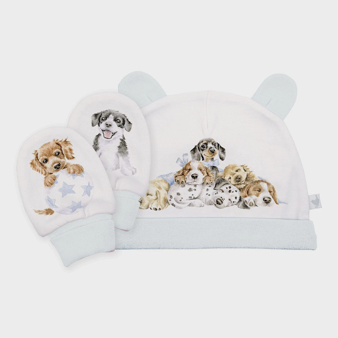 'Little Paws' Dog Hat and Mitten Set by Wrendale Designs