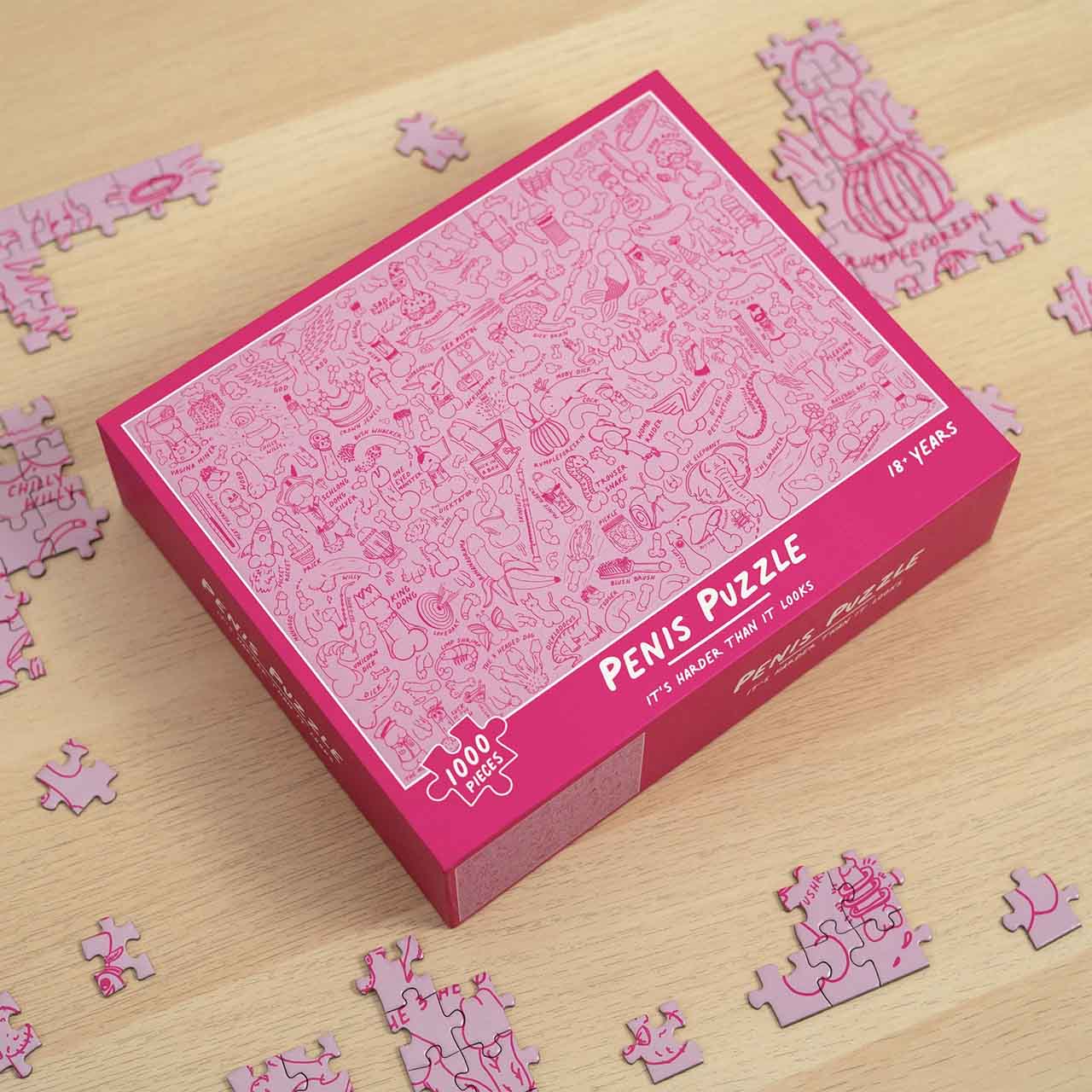 Penis Puzzle by Bubblegum Stuff