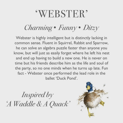 'Webster' Duck Character